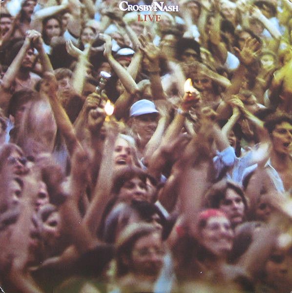 Crosby &amp; Nash – Live (VG, 1977, LP, ABC Records – AA-1042)