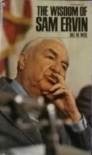 Wise, Bill M. (818 ERV) The Wisdom of Sam Ervin (1973, PB)