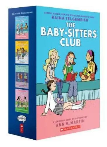Martin, Ann M. (GN) The Baby-Sitters Club Graphic Novels #1-4 (Box Set)