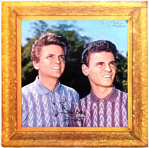 The Everly Brothers – A Date With The Everly Brothers (VG, 1961, LP, Mono, Warner Bros. Records – W 1395)