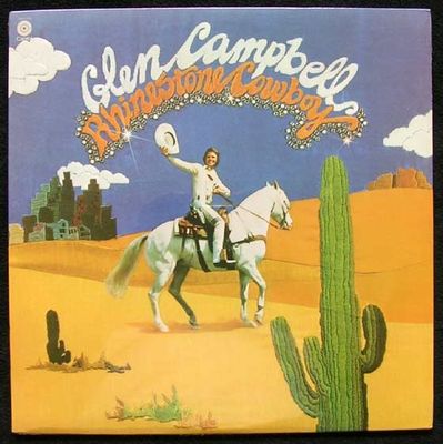 Glen Campbell – Rhinestone Cowboy (VG, 1975, LP, Capitol Records – SW 511430, US)