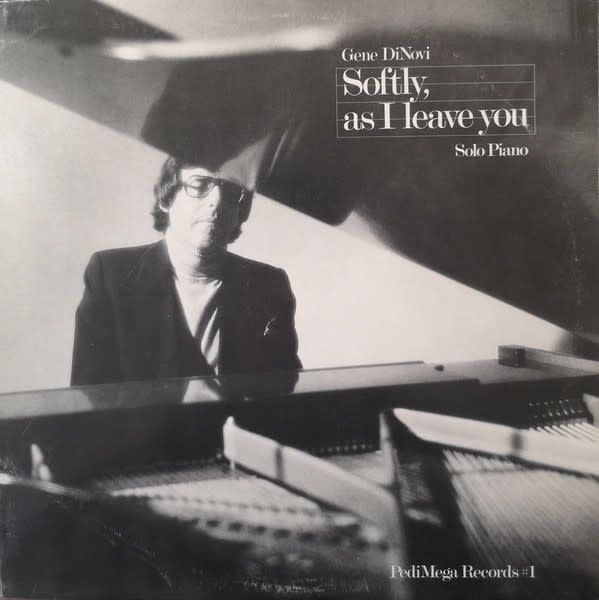 Gene DiNovi – Softly, As I leave You (Solo Piano) (VG+, 1977, LP, PediMega Records – Di-123)