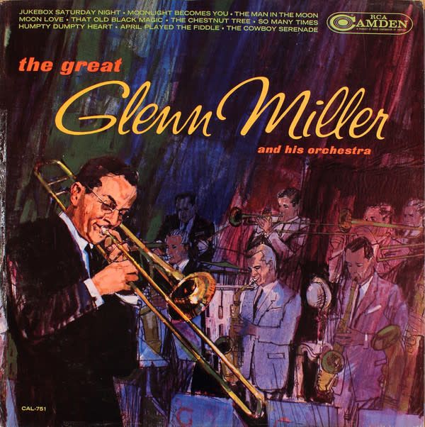 Glenn Miller And His Orchestra – The Great Glenn Miller And His Orchestra (VG, 1963, LP, RCA Camden – CAL-751)