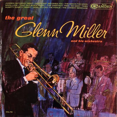 Glenn Miller And His Orchestra – The Great Glenn Miller And His Orchestra (VG, 1963, LP, RCA Camden – CAL-751)