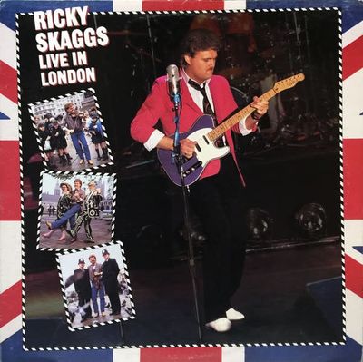 Ricky Skaggs – Live In London (VG, 1985, LP, 	Epic – FE 40103)