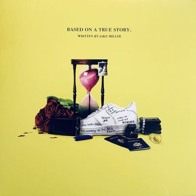 Jake Miller – Based On A True Story (VG+, 2019, EP, 12" 45 RPM, Yellow Vinyl, Red Music – 19075952591)