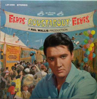 Elvis Presley – Roustabout (G-, 1964, LP, Rare Hybrid Labels, RCA Victor – LPM-2999, USA)