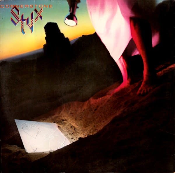 Styx – Cornerstone (G+, 1979, LP, Tri-panel Foldout cover, A&amp;M Records – SP-3711)