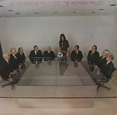 The Joe Perry Project (Aerosmith) – Let The Music Do The Talking (VG, 1980, LP, Columbia – JC 36388)
