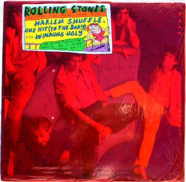 The Rolling Stones – Dirty Work (NM, 1986, LP, Original Red Wrap with Hype Sticker, OC 40250)