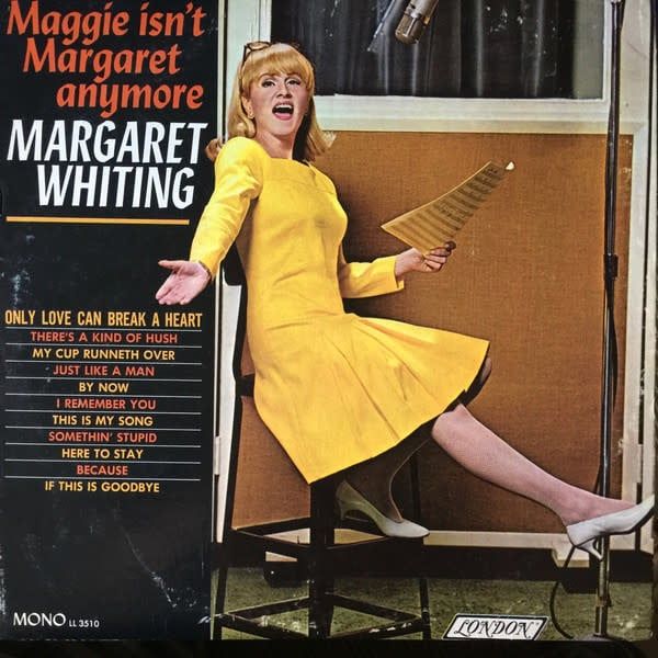 Margaret Whiting – Maggie Isn't Margaret Anymore (G, 1967, LP, Mono, London Records – LL 3510, Canada)