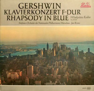 George Gershwin /  Wladyslaw Kedra – Klavierkonzert F-Dur / Rhapsody In Blue (G+, 1967, LP, Heliodor – 89 670)