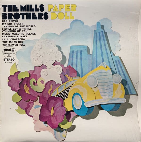 The Mills Brothers – Cab Driver, Paper Doll, My Shy Violet  (VG)