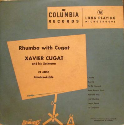 Xavier Cugat And His Orchestra – Rhumba With Cugat (G)