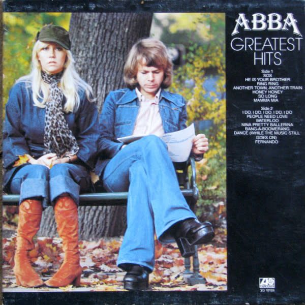 ABBA - Greatest Hits (VG, 1976, LP, Gatefold, Atlantic – KSD 19114)