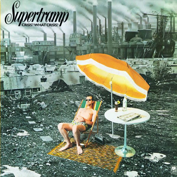 Supertramp – Crisis? What Crisis? (VG, 1975, LP, A&amp;M Records – SP-4560)
