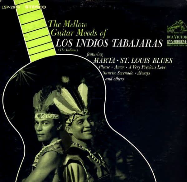 Los Indios Tabajaras – The Mellow Guitar Moods Of Los Indios  (VG)