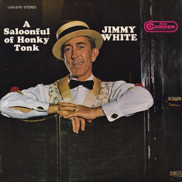 Jimmy White – A Saloonful Of Honky Tonk (VG, LP, RCA Camden – CAS-2176)
