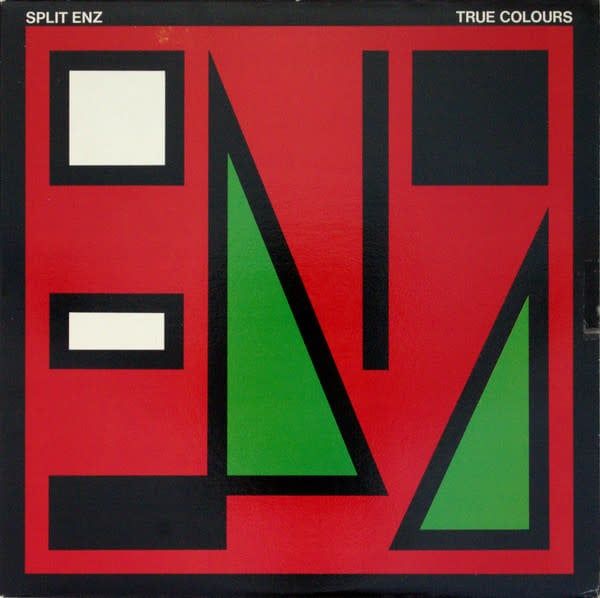 Split Enz – True Colours (VG, 1980, LP, Etched, Red Cover, A&amp;M Records – SP 4822)