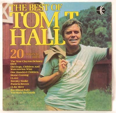 Tom T. Hall – The Best Of Tom T. Hall (VG, 1977, LP, K-Tel – WC 331)