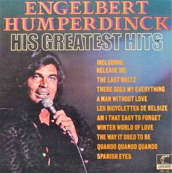Engelbert Humperdinck – His Greatest Hits (VG, 1974, LP, Parrot – PAS 71067)