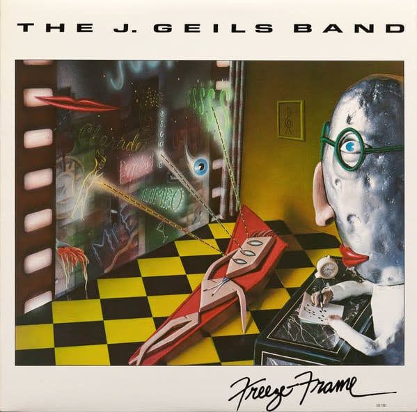 The J. Geils Band – Freeze Frame (VG, 1981, LP, EMI America – SOO-17062)