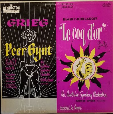 Grieg  - Peer Gynt / Le Coq D'Or(VG)