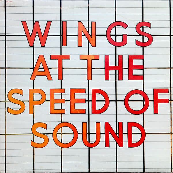 Wings (Paul McCartney) – At The Speed Of Sound (VG, 1976, LP, Capitol Records / MPL – SW-11525)