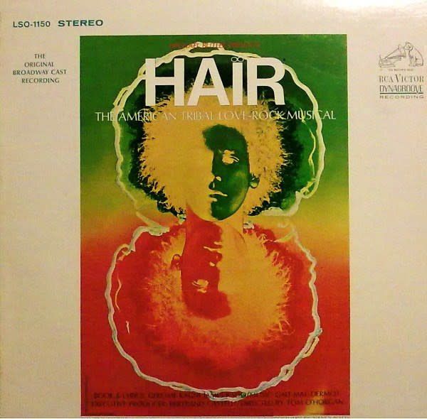 Hair - The American Tribal Love-Rock Musical - The Original Broadway Cast Recording (G, 1968, LP, RCA Victor – LSO-1150, Canada)