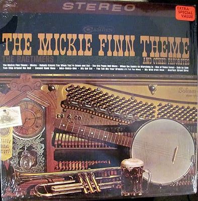 The Ragtimers – The Mickie Finn Theme And Other Favorites (VG)