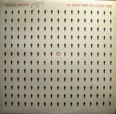 Miquel Brown – So Many Men, So Little Time (NM, 1983, 12" Single, Polydor – PDSX 2231)