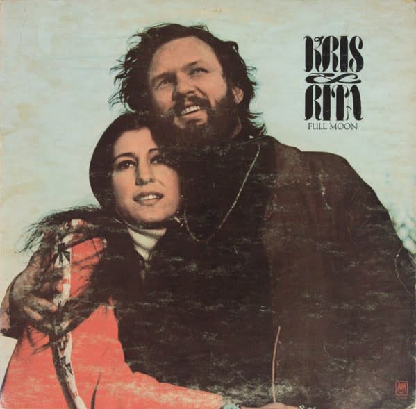 Kris Kristofferson &amp; Rita Coolidge - Full Moon (VG, 1973, LP, A&amp;M Records – SP-4403)