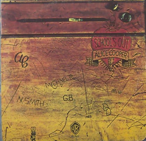Alice Cooper – School's Out (G, 1972, LP, Die-cut cover, Warner Bros. – BS 2623)