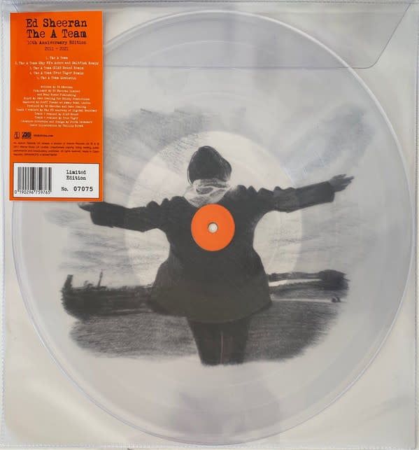 Ed Sheeran – The A Team (New, 2021, Picture Disc)