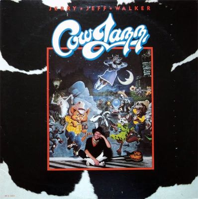 Jerry Jeff Walker – Cowjazz (VG, 1982, LP, Southcoast Records – MCA-5355)
