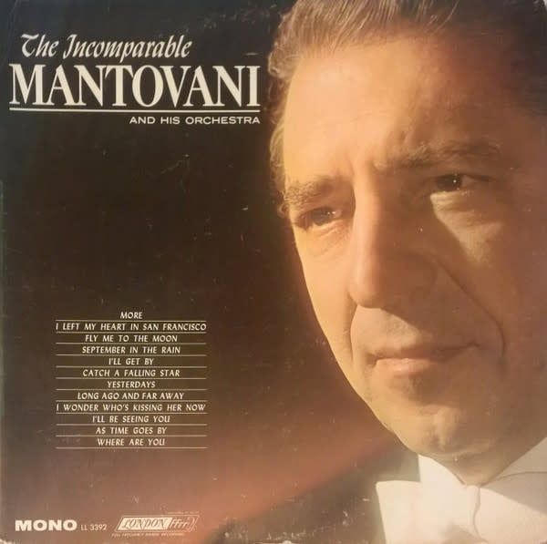 Mantovani And His Orchestra – The Incomparable Mantovani (VG, LP, London Records – LL 3392)