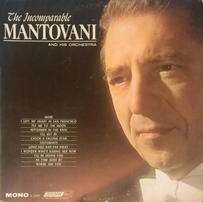 Mantovani And His Orchestra – The Incomparable Mantovani (VG, LP, London Records – LL 3392)