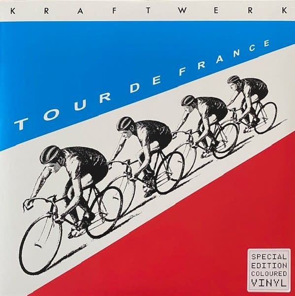 Kraftwerk – Tour De France (2LP, Transparent Blue/Red, New)