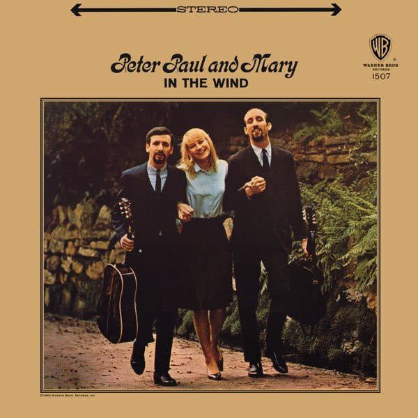 Peter Paul And Mary – In The Wind (VG, 1963, LP, Stereo, Warner Bros. – WS 1507)