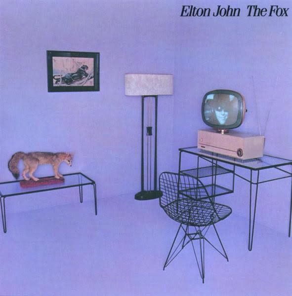 Elton John – The Fox (VG, 1981, LP, Geffen Records – XGHS 2002)