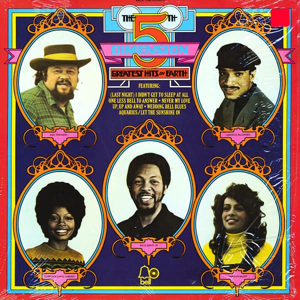 The Fifth Dimension – The Greatest Hits On Earth (G+, 1972. LP, Bell Records – Bell 1106)