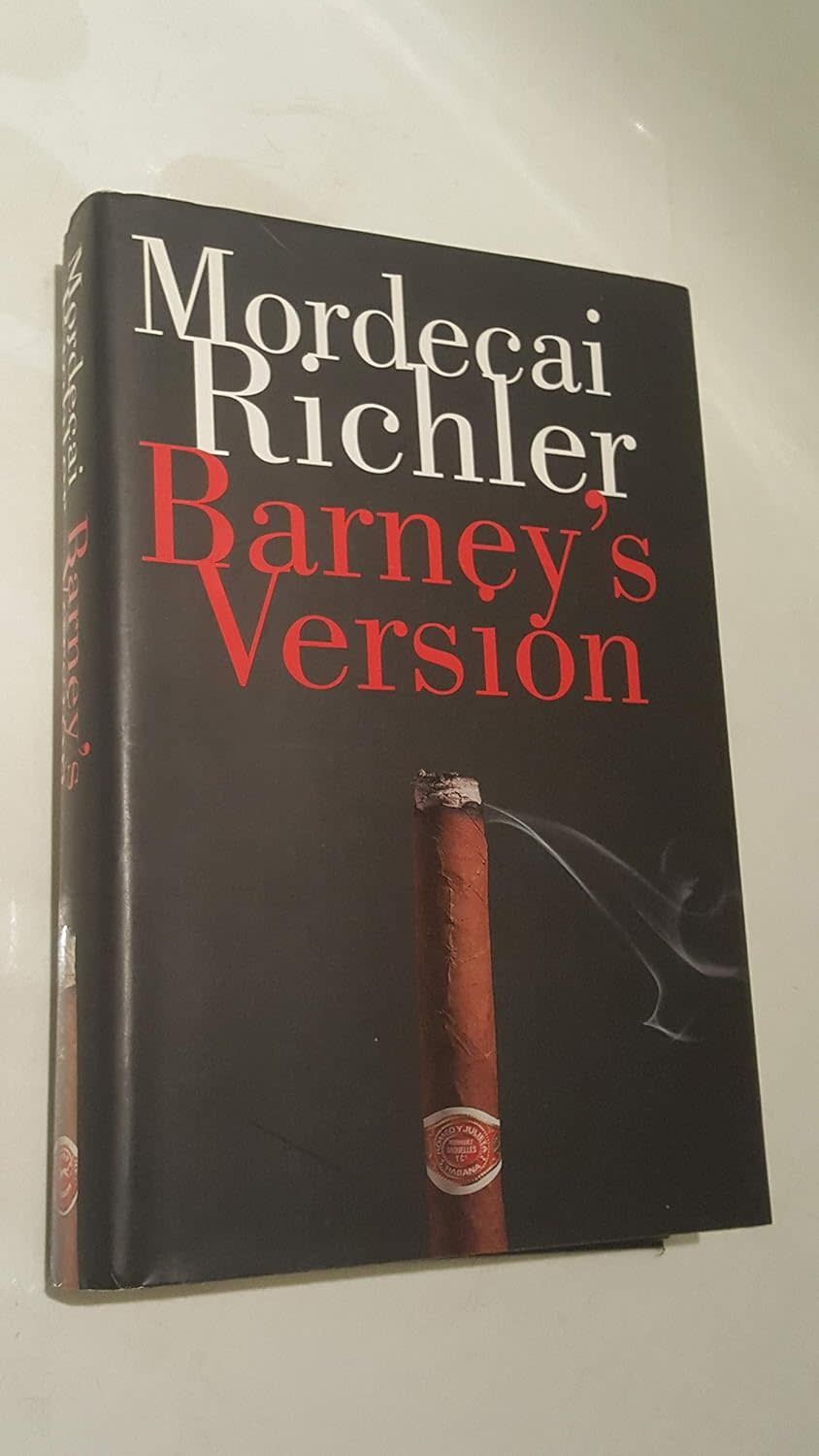 Richler, Mordecai (FI) Barney's Version (First Canadian Edition, HC)