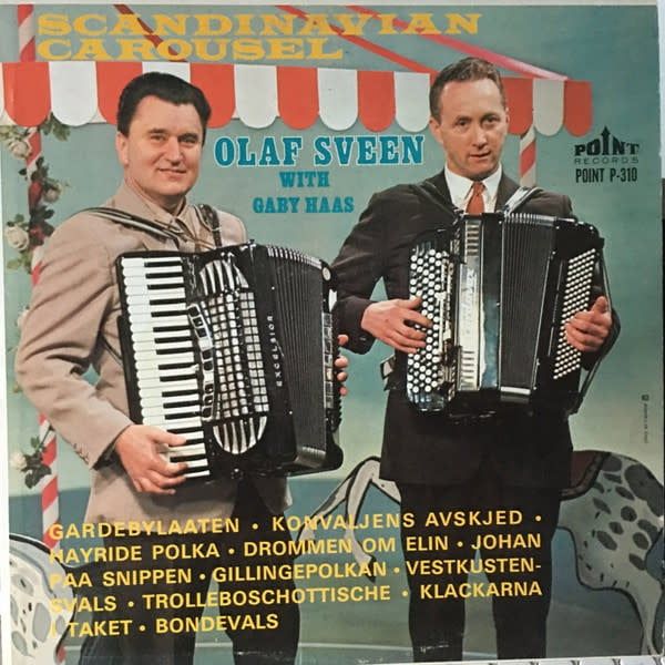 Olaf Sveen With Gaby Haas – Scandinavian Carousel (VG, LP, Point Records – P-310)