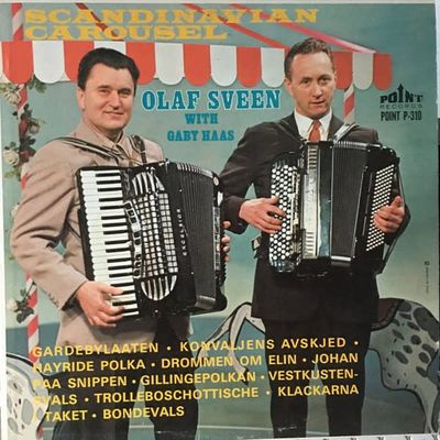 Olaf Sveen With Gaby Haas – Scandinavian Carousel (VG, LP, Point Records – P-310)
