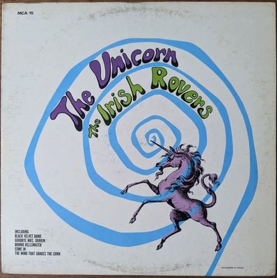The Irish Rovers ‎– The Unicorn (VG, 1973, LP, MCA Records – MCA-15)