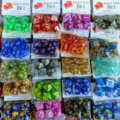 Bowness RPG Roleplaying Dice Set