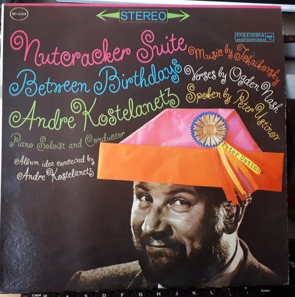Peter Ustinov, Ogden Nash, Tchaikovsky  – Nutcracker Suite / Between Birthdays (G, 1961, LP, Columbia Masterworks – MS 6264, Canada)