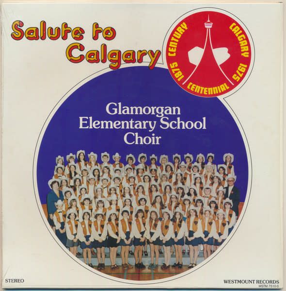 Glamorgan Elementary School Choir – Salute To Calgary (VG, 1975, LP, Westmount Records – WSTM 7510-S)