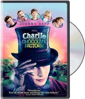 Charlie and the Chocolate Factory (2005) (DVD) Johnny Depp