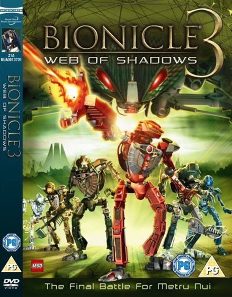 Bionicle 3 - Web Of Shadows (DVD, 2005)